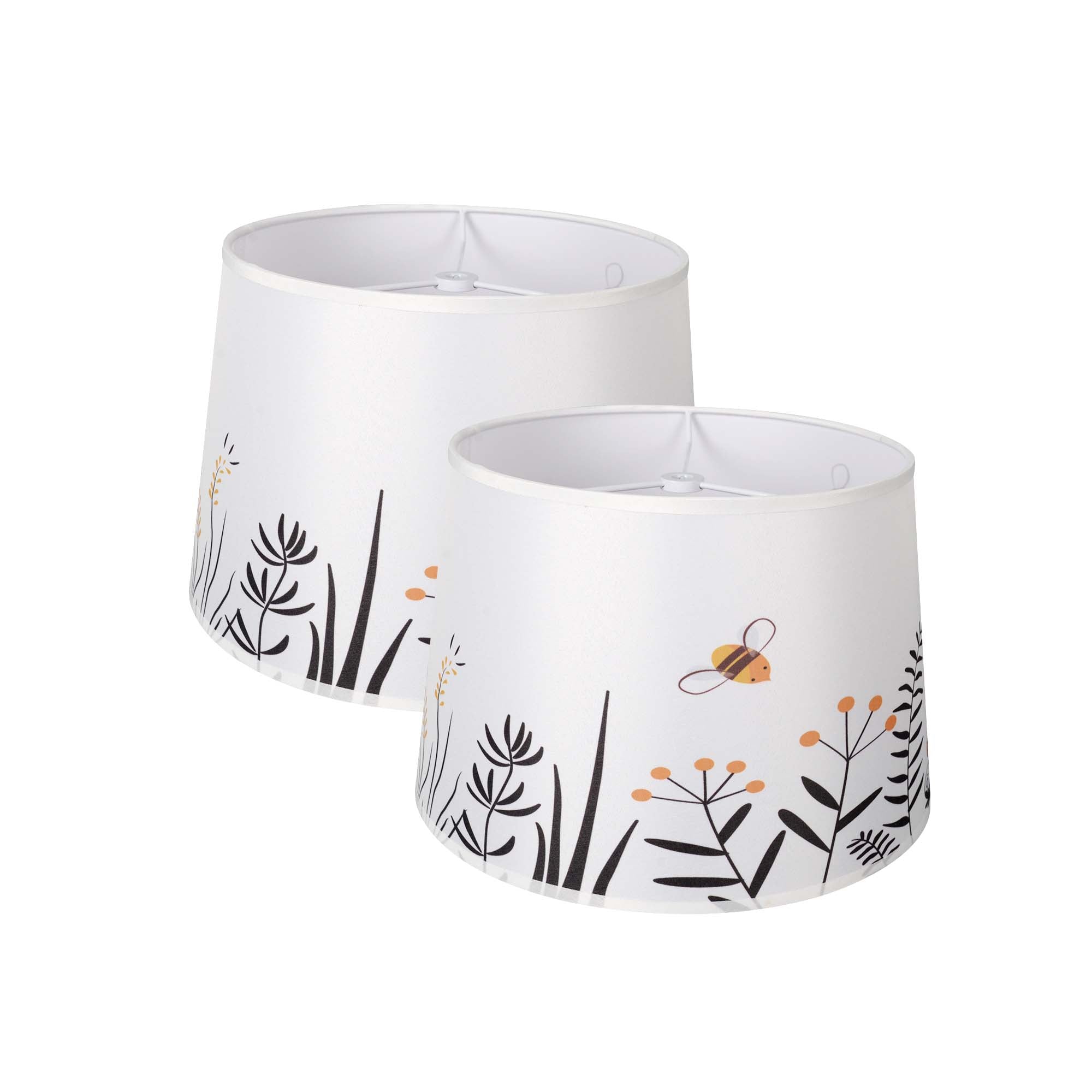 Carro Home Collection Limited Edition Round Empire Shape Lamp Shade 10"x12"x8" (Set of 2)