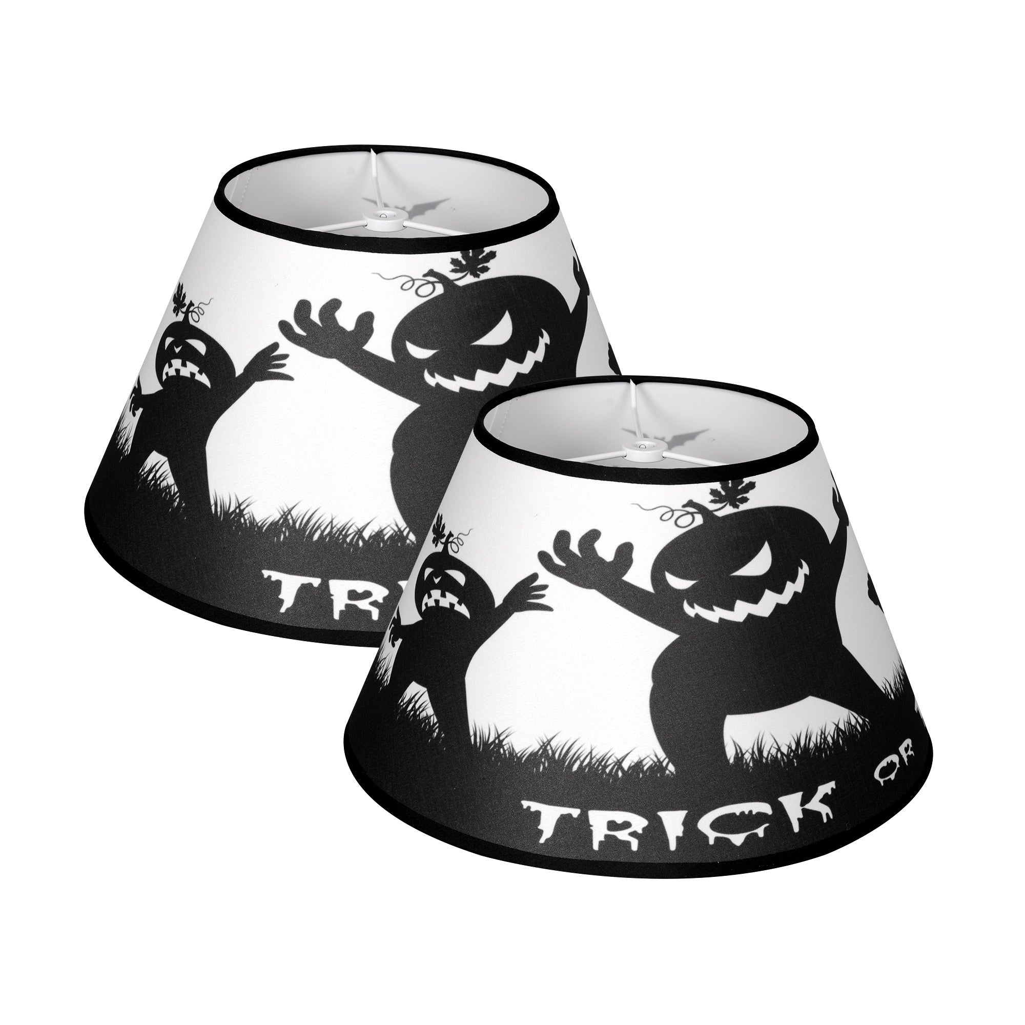 This Halloween themed fun, yet elegant Carro Home Collection Lamp Shade will refresh the look of your favorite lamp. You’ll be ready for Halloween in a snap! With its clean lines and stylish design, this Carro Home Collection Lamp Shade is perfect addition to your home décor. Beautiful fabric with satin finish helps to repel stain and dust. The sturdy and durable structure makes easy for you to store away without taking much of a space.