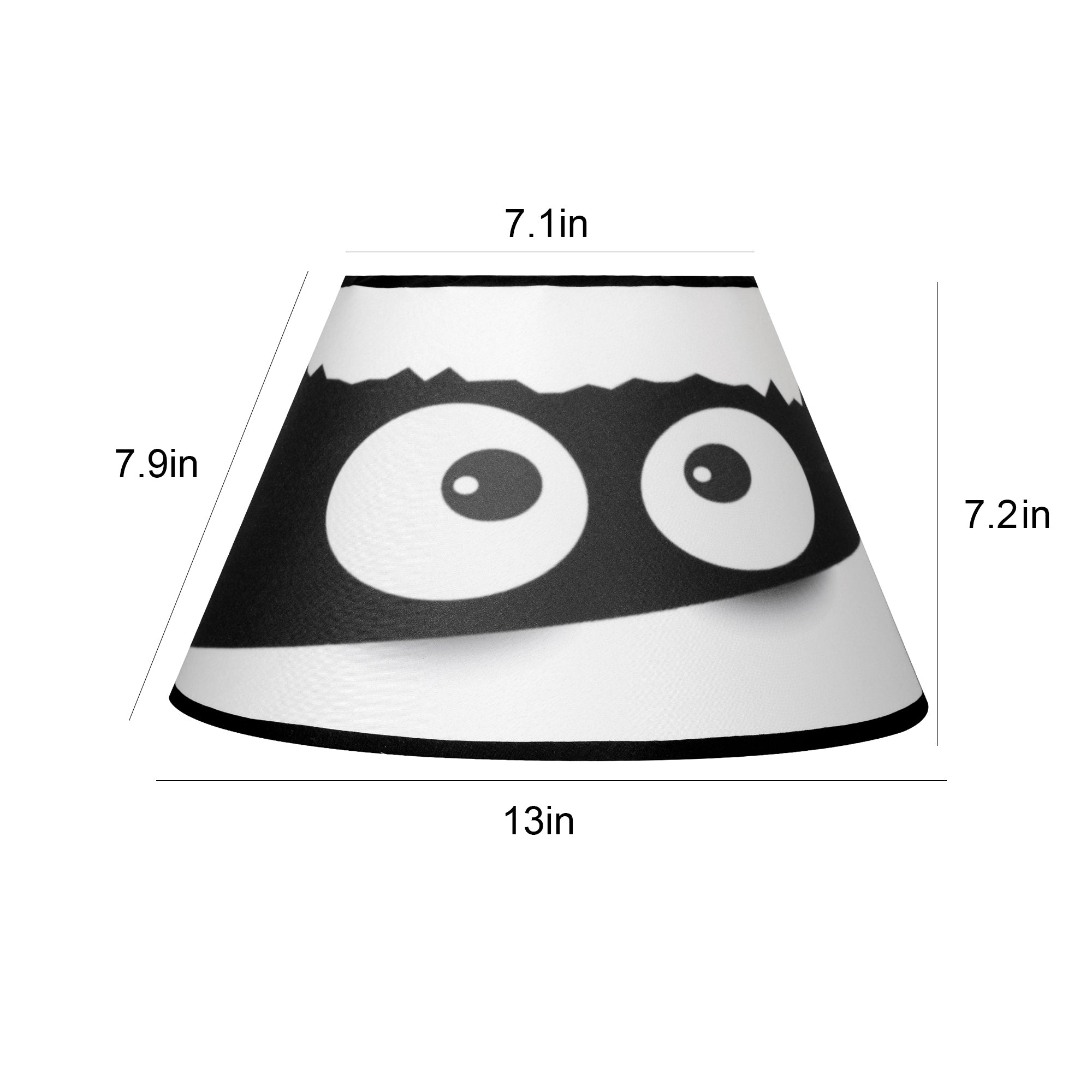 This Halloween themed fun, yet elegant Carro Home Collection Lamp Shade will refresh the look of your favorite lamp. You’ll be ready for Halloween in a snap! With its clean lines and stylish design, this Carro Home Collection Lamp Shade is perfect addition to your home décor. Beautiful fabric with satin finish helps to repel stain and dust. The sturdy and durable structure makes easy for you to store away without taking much of a space.