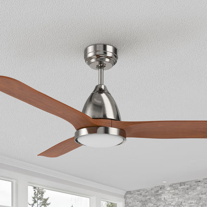 Carro Koa 52 inch smart outdoor ceiling fan with light designed with an ultra-quiet motor and adjustable 10 speeds DC motor. 